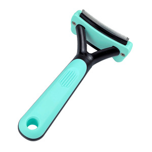 Peine para Eliminar Pelo de Mascotas, Tamaño Pequeño, Autolimpiante, para Perros y Gatos, Herramienta de Aseo - Product Image 5