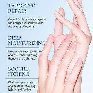 Crème pour les mains KORMESIC 60g, soin de l'eczéma, nourrissante, blanchissante, mini lotion réparatrice et soignante - Product Image 2