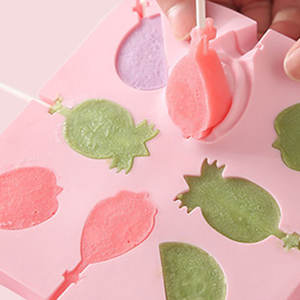 Moule en silicone pour sucette de style dessin animé Résine de qualité alimentaire pour les friandises sucrées faites <span class=keywords><strong>maison</strong></span> Moulin à thé de l'après-midi Bâton de fromage Idées <span class=keywords><strong>cadeaux</strong></span> - Product Image 4