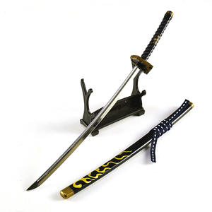Réplica de Arma de Ghost of <span class=keywords><strong>Tsushima</strong></span>, Modelo de Metal, Fuegos Artificiales de Medianoche, Espada Samurai de 26 cm con Funda, Accesorio, Regalo para Niños, Exhibición, Colección - Product Image 1