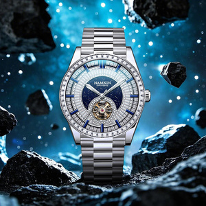 NAMKIN Men's Automatic Mechanical <b>Watch</b> Stainless Steel <b>Case</b> Round Dial 42mm Sapphire Crystal Luxury Fashion - Product Image 2