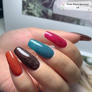 cosamin热销高粘度激光黑钻指甲油去除剂免费样品