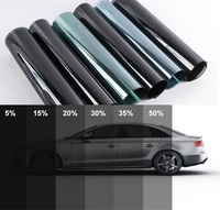 1 rouleau de film teinté pour fenêtres de haute qualité, film céramique nano CR20 VLT 15% IRR100%, films pour fenêtres automobiles, film pour voiture 3M 1,52*30M