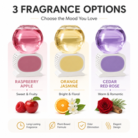 Ambientador para Auto con Logotipo Personalizado, Aroma Duradero a Frambuesa, Manzana, Naranja, Jazmín, Cedro y Rosa Roja, Eliminador de Olores