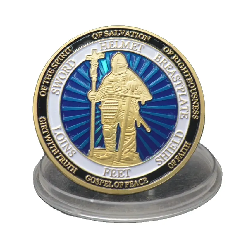 NEW PUT ON ARMOR OF GOD Coinアメリカ合衆国高品質メタルゴールドコイン