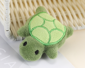 Anoeo かわいいカメキーホルダーぬいぐるみカメ漫画人形ソフト動物環境に優しい小さなペンダントバッグ装飾品装飾 - Product Image 5