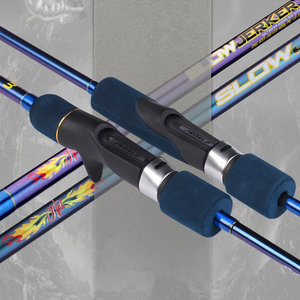 Listo para enviar 1,5 Sección Taray Alto carbono <span class=keywords><strong>Fuji</strong></span> Sic Guía superior <span class=keywords><strong>Alconite</strong></span> Guides <span class=keywords><strong>Fuji</strong></span> Parts Slow Pitch Jigging Rod Caña de pescar - Product Image 4