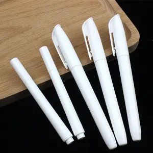 1mm Thin Tip White Chalk Marker with Customized Logo