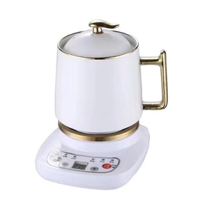Ceramic Electric Stewing Cup 600Ml One Touch Operation Office Mini Porridge Cooker - Product Image 5
