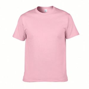High Quality 180gsm Men's Blank Navy T-<b>Shirts</b> Custom Logo Print 100% Cotton Summer Wholesale Tee - Product Image 3