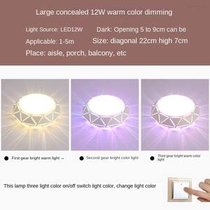 Lámpara de Techo Acrílica Moderna Nórdica, Pequeña, para Pasillo y Corredor Interior, Luz LED con Clasificación IP33, Alimentación CA - Product Image 6