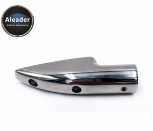 L2021-22 Marine plat usine Aleader prix de gros <span class=keywords><strong>taquet</strong></span> bateau <span class=keywords><strong>taquet</strong></span> 316 acier inoxydable fin montage sur le matériel de garde-corps en verre - Product Image 2