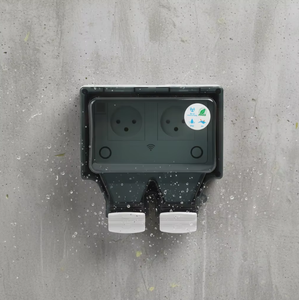 <span class=keywords><strong>Prise</strong></span> de courant étanche IP66 de style IS IGERCN, <span class=keywords><strong>connectée</strong></span> WiFi <span class=keywords><strong>Tuya</strong></span>, 16A, avec minuterie pour appareils électroménagers, <span class=keywords><strong>prise</strong></span> réseau NFC standard IS - Product Image 3