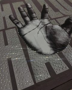 T-Shirt da Uomo di Alta Qualità in Cotone 300gsm con Stampa Personalizzata DTG, Logo Stampato, Stile Vintage Oversize, Maglietta di Design, Camiseta <span class=keywords><strong>Moda</strong></span> all'Ingrosso - Product Image 3