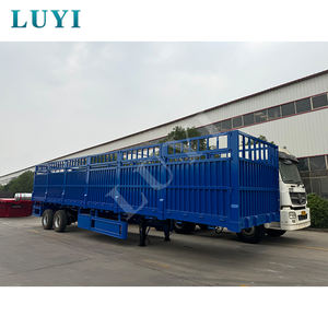 Zware 60 Ton Dropside Oplegger <span class=keywords><strong>Tandem</strong></span> As Multifunctionele Bulk Lading Vee Transport Vrachtwagen - Product Image 3