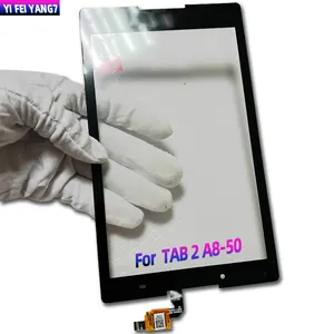 Digitalizzatore Touch Screen originale all'ingrosso per Lenovo TAB 2 A8-50 A8-50F A8-50LC parti di ricambio anteriori del pannello in vetro esterno