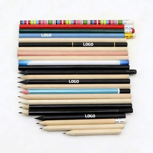 Lápiz Promocional para Escuelas de Negocios, con Logotipo Personalizado Impreso, Lápiz Chino sin Borrador, Lápiz de 5 Pulgadas 2Hb - Product Image 1