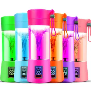 Produk Pabrik Terlaris 380Ml Juicer Blender Travel Milk Shake Juicer Blender Juicer Portabel