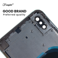 Boîtier de protection arrière d'origine pour iphone 6 7 8 x xr xs 10 11 12 13 pro max changement de cadre de verre arrière pour iphone x à 14 pro