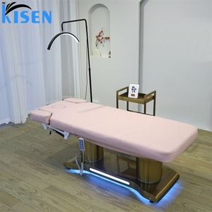KISEN Luxury 4 Motors Electric <b>Lash</b> <b>Bed</b> Salon Furniture Massage <b>Table</b> Tattoo Chair Salon <b>Bed</b> Electric for Beauty Salon Use - Product Image 3