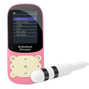 Erkekler ve kadınlar için çift kanal <span class=keywords><strong>EMG</strong></span> biyogeribildirim cihazı Kegel egzersiz pelvik kas eğitimi ağrı kesici elektrik stimülatörü - Product Image 4