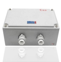 Boîte de jonction antidéflagrante en aluminium moulé ou en acier au carbone IP66 Exd pour l'industrie chimique, pétrolière et gazière