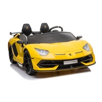 Mobil Listrik Anak-anak Berlisensi LLAMBORGHINI 2 Kursi 24v Bertenaga Baterai Mobil Mainan Anak-anak Mobil Listrik