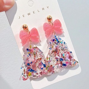 00091 <span class=keywords><strong>YOOHOO</strong></span> Dubaï Luxe Tendance Laiton Pampilles Cristal Zircon Cubique Boucles d'Oreilles Pendante Femme Mariage Fête Plaqué Or Rhodié - Product Image 5