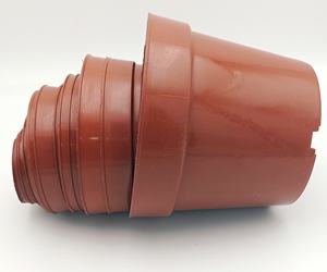 Pots ronds en plastique pour plantes, boutures de semis, démarrage de la jardinière, Pots en plastique pour pépinière, Pot de fleurs adapté au jardin, à la cour et au parc - Product Image 4