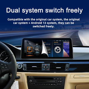 Qualcomm 662วิทยุติดรถยนต์4GB + 64GB 10.25 "/12.3" สำหรับ BMW 3ชุด E90 E91 E92 E93(05-12) เครื่องเล่นมัลติมีเดียไร้สายและแอนดรอยด์อัตโนมัติ - Product Image 5