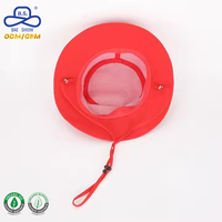 Usine de chapeaux ODM, impression de logo personnalisée, séchage rapide, sangle de menton réglable, chapeaux de pêcheurs légers pour l'été, la plage, les sports, décontractés, unisexes