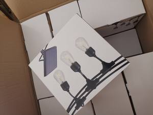 จัดส่งที่รวดเร็วนำพลังงานแสงอาทิตย์ไฟสตริงกลางแจ้ง48FT 15หลอดไฟกันน้ำ - Product Image 2