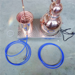5L 10L Kit de Distillation alambic <span class=keywords><strong>en</strong></span> cuivre whisky Moonshine Still - Product Image 4