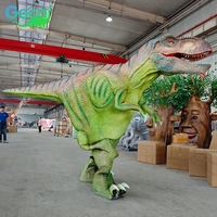 Costume de dinosaure réaliste grandeur nature de haute qualité fait à la main pour les événements de parcs à thème, les spectacles et les expositions