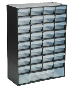 <strong>Plastic</strong> 33 Drawers Assortment Case Storage For Hardware And Craft <strong>Cabinet</strong> Component Box - Product Image 2