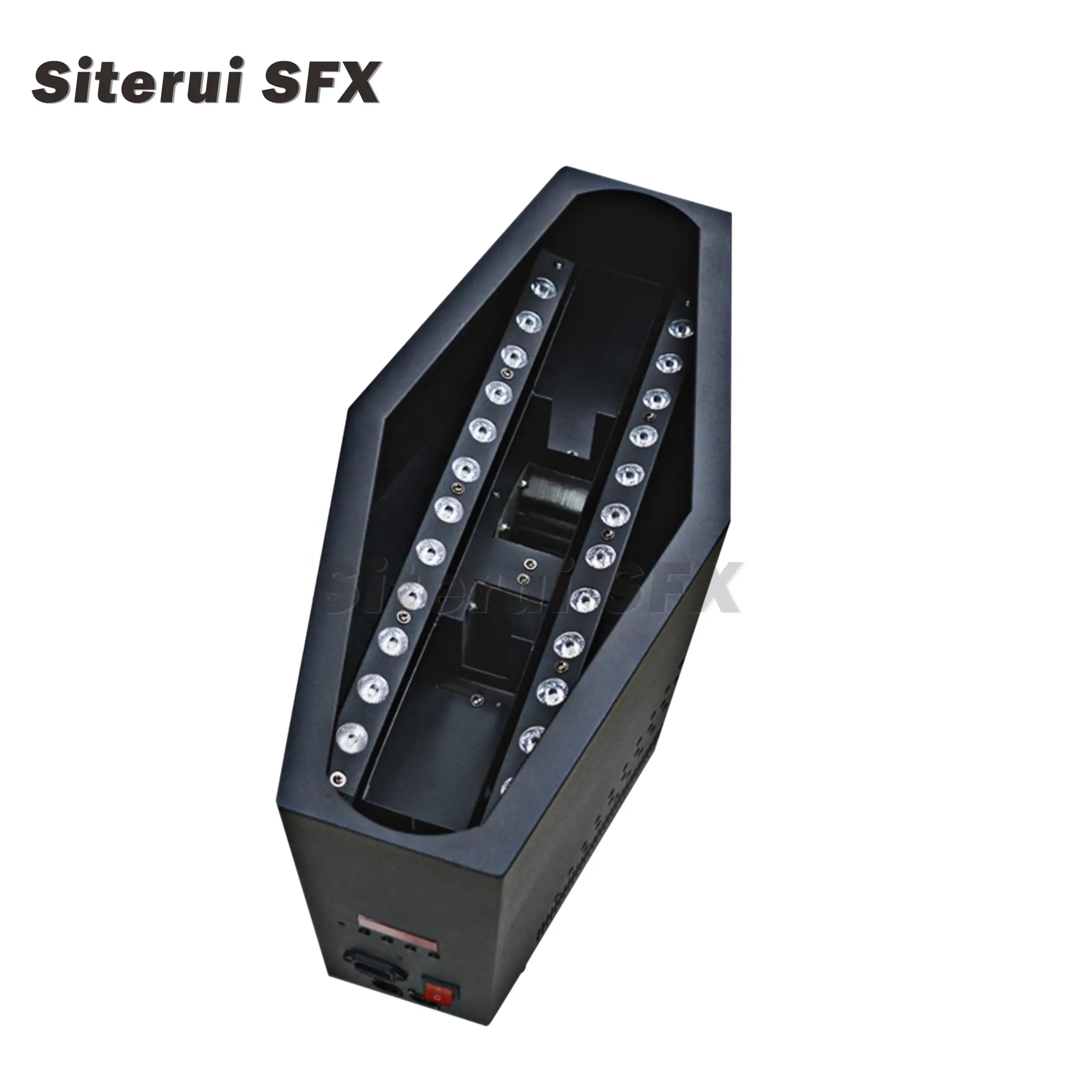 SITERUI SFX Nouveau modèle LED RGB flamme lumière DMX et télécommande machine à feu artificiel pour les décorations de boîte de nuit