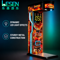 Machine d'arcade Punch Boxing Warrior, machine de test de force de boxe, jeu commercial de test de force, usage intérieur, garantie 1 an