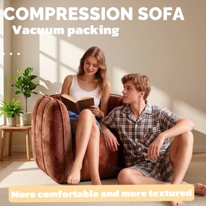Canapé <span class=keywords><strong>futon</strong></span> compact deux places, style minimaliste moderne, léger et peu encombrant, idéal pour les petits studios et appartements. - Product Image 1