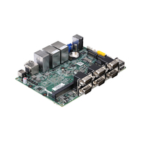 Kansung 3.5 pouces Mini-ITX carte mère prend en charge M.2 NVME SATA3.0 DDR4 double 2.5G LAN 6 Port série RS232