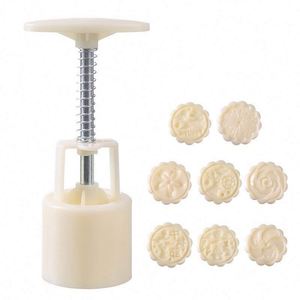 Molde de Plástico Grande de 50g para Hornear Pasteles Lunares, con Embalaje en Bolsa OPP - Product Image 1