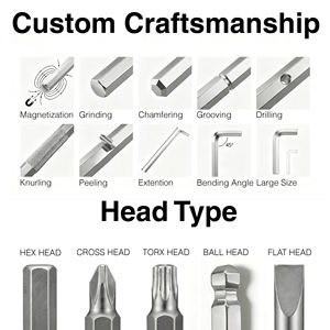 <span class=keywords><strong>Clé</strong></span> <span class=keywords><strong>Torx</strong></span> à poignée en T de qualité supérieure en acier au chrome-vanadium, <span class=keywords><strong>clé</strong></span> <span class=keywords><strong>Allen</strong></span> étoilée pour réparation industrielle intensives - Product Image 5