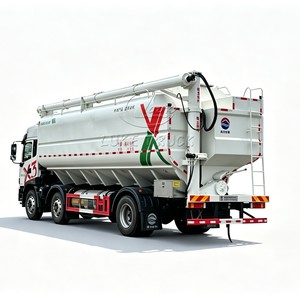 Venta de Camiones para Transporte de Alimentos para Animales, Camión de Alimentos Personalizable 8*4, Camión Cisterna de Alimentos a Granel Dongfeng de 42 Toneladas con Carga Automática - Product Image 1