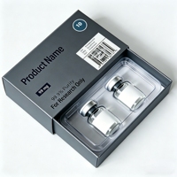 Boîtes à peptides personnalisées de qualité supérieure 2ml 3ml 5ml Écologiques Recyclables Durables Conception gratuite Impression de données variables Usine