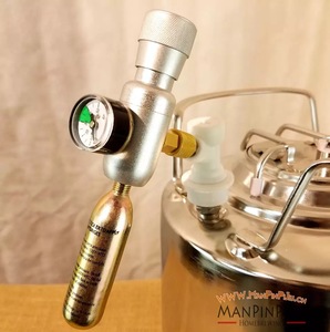 Cartucho de CO2 roscado desechable de 16G, 8g, 12G, 33G, máquina para hacer refrescos de grado alimenticio, cilindro de tanque de CO2, Cilindro para cargador de llave de cerveza - Product Image 5
