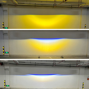 ไฟตัดหมอก LED 3 นิ้ว เลนส์แบบลำแสงคู่ สีขาว สีเหลือง สีขาววอร์มไวท์ สำหรับฟอร์ด อัพเกรดอเนกประสงค์ 12V 3000K - Product Image 1