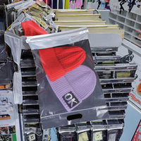 Sac à fermeture éclair en vinyle PE transparent dépoli recyclable Creative House pour vêtements et chaussettes, prêt à l'emploi, avec impression de logo, en plastique