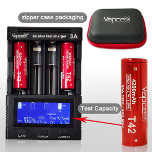 Batterie <span class=keywords><strong>Vapcell</strong></span> <span class=keywords><strong>21700</strong></span> T42 4200mah 35A/50A haute puissance, plus puissante que <span class=keywords><strong>21700</strong></span> Vtc6A/40T - Product Image 3