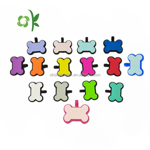 Oksilicone Pet Tag Xương Hình Dạng Con Chó Pet Tên ID Thẻ In Laser Tên Con Chó Xác Định Cho Chống-Mất Silicone Rắn - Product Image 5