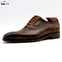 Chaussures Oxford en cuir pour hommes Cie Ox13, personnalisées, de haute qualité, faites à la main, confortables et luxueuses, à bout fermé et à lacets