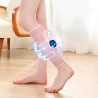 Masseur de jambes avec chaleur et compression, masseur de mollets pour la circulation et la douleur, avec 3 modes, soulagement du syndrome des jambes, appareil de compression pour les jambes